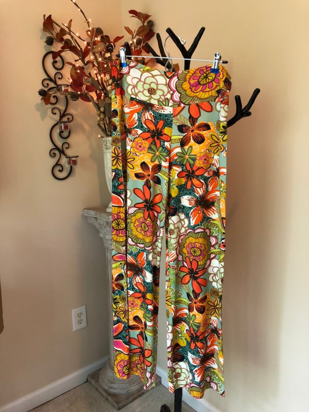 Salaam Hippie floral pants L
